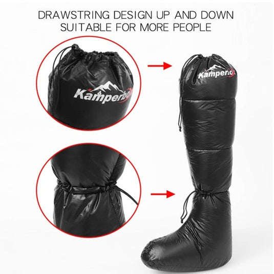 Camping Down Socks Down Boots Sleeping Bag Socks Down Boots Camping