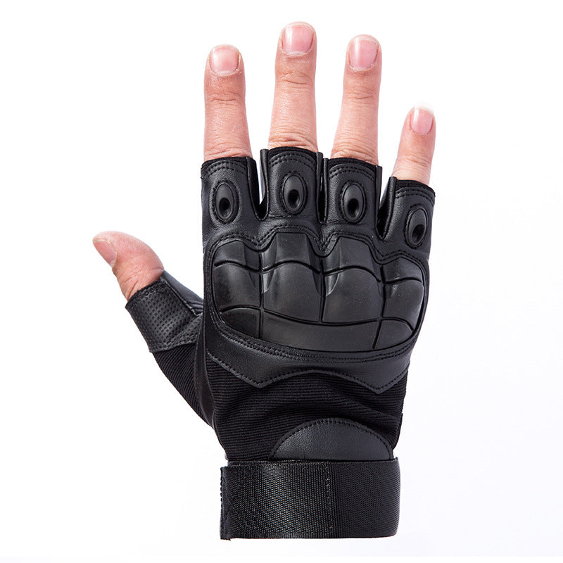 Load image into Gallery viewer, Male and female army fan half finger gloves tactical combat fitness sports mountaineering training gloves custom-made foreign trade wholesale
