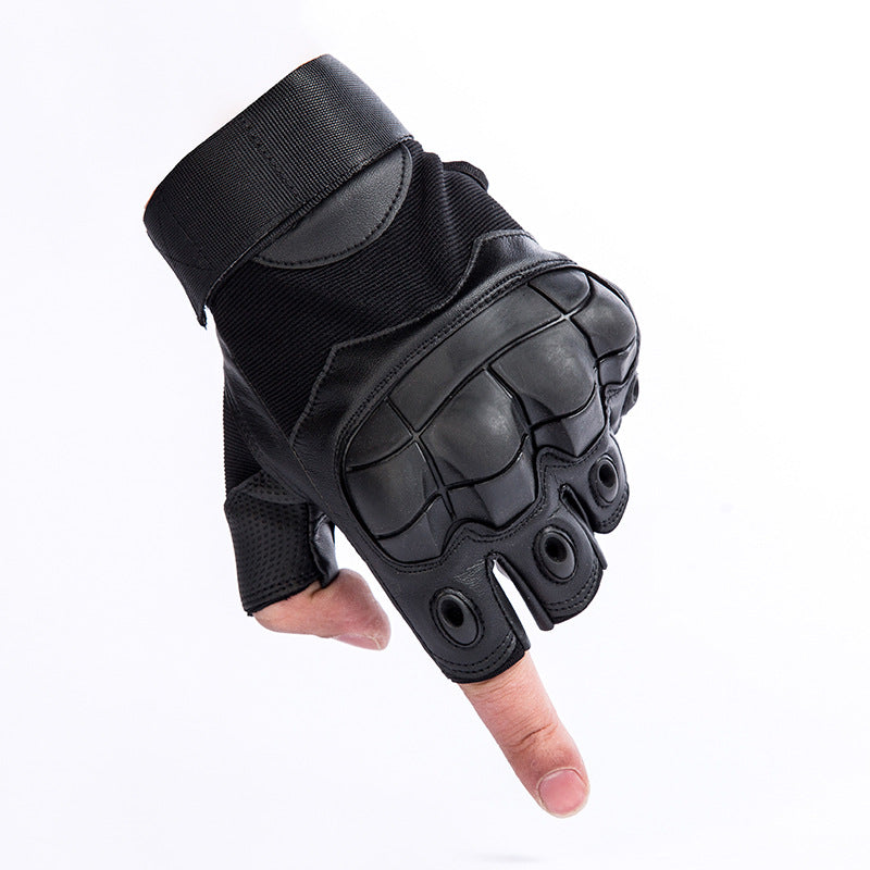 Load image into Gallery viewer, Male and female army fan half finger gloves tactical combat fitness sports mountaineering training gloves custom-made foreign trade wholesale
