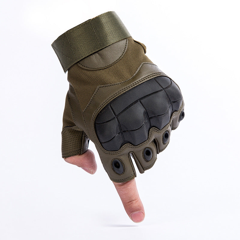 Load image into Gallery viewer, Male and female army fan half finger gloves tactical combat fitness sports mountaineering training gloves custom-made foreign trade wholesale
