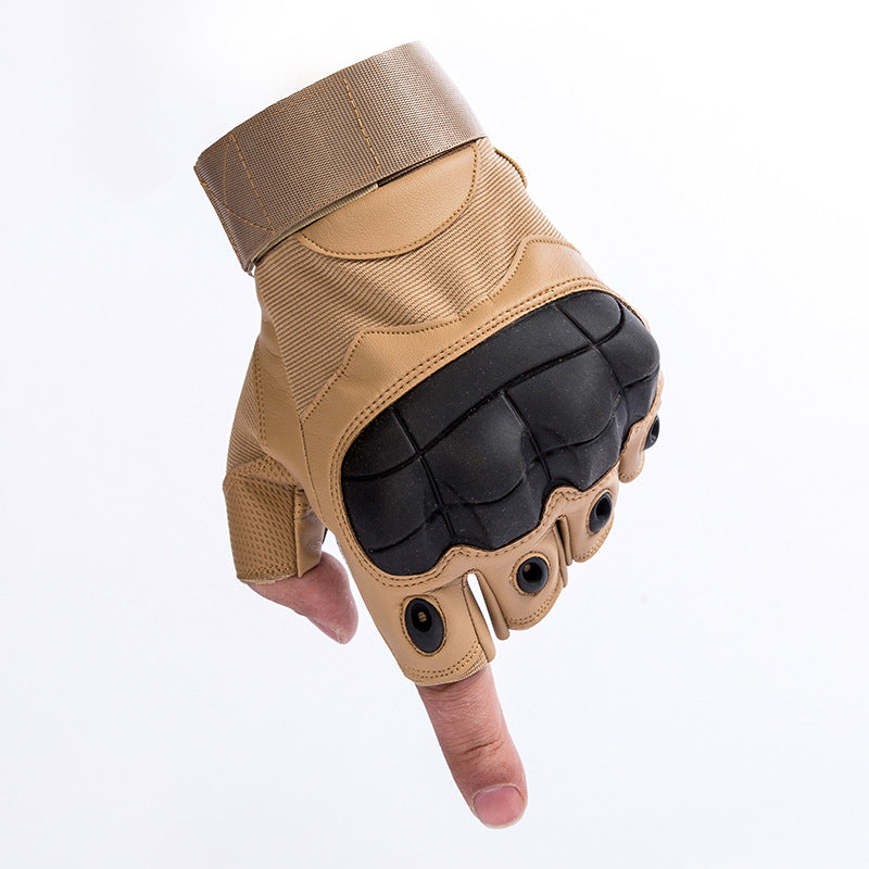 Load image into Gallery viewer, Male and female army fan half finger gloves tactical combat fitness sports mountaineering training gloves custom-made foreign trade wholesale
