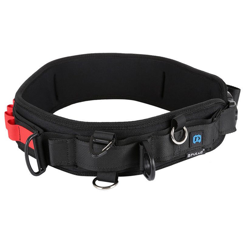 Load image into Gallery viewer, PULUZ fat cow multifunctional photography belt mountaineering riding pocket micro SLR camera fixed quick hanging belt
