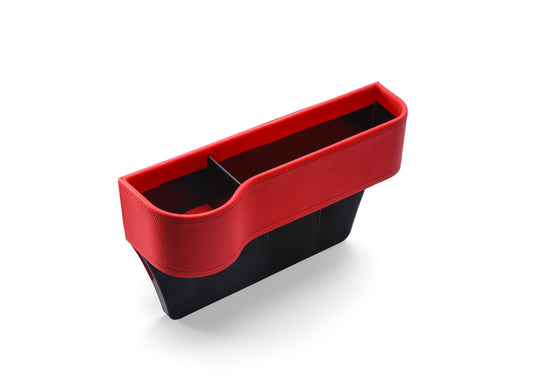 Storage Box Car Organizer Seat Gap PU Case Pocket Car Seat Side Slit for Wallet Phone Coins Cigarette Keys Cards For Universal