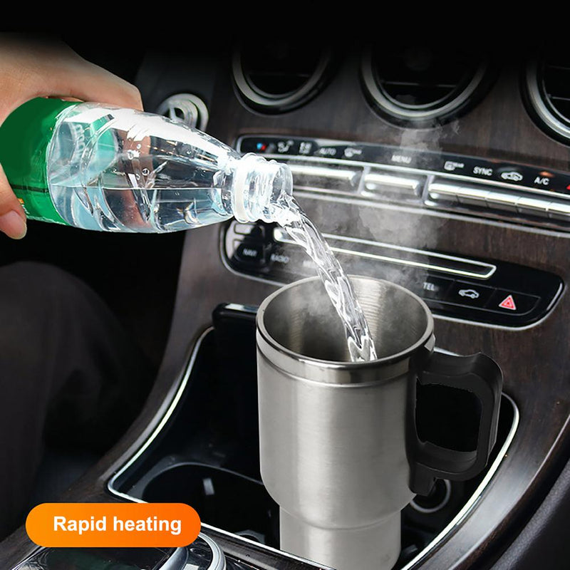 Load image into Gallery viewer, Stainless Steel Vehicle Heating Cup Electric Car Kettle
