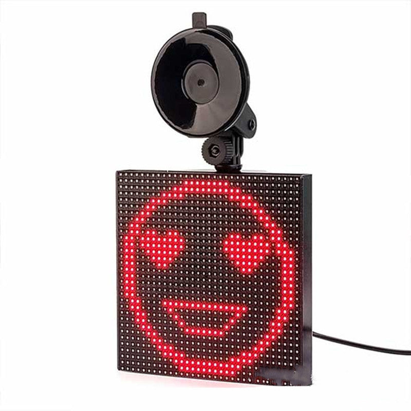 Load image into Gallery viewer, Full-Color Bluetooth Emoticon Car Led Display
