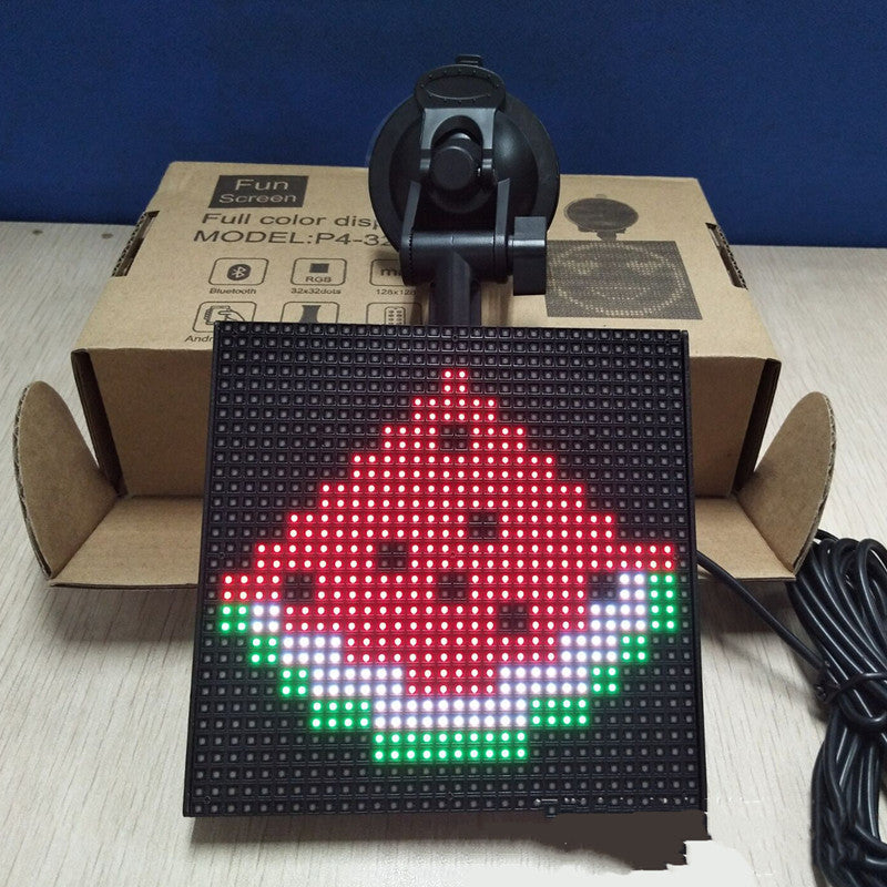 Load image into Gallery viewer, Full-Color Bluetooth Emoticon Car Led Display
