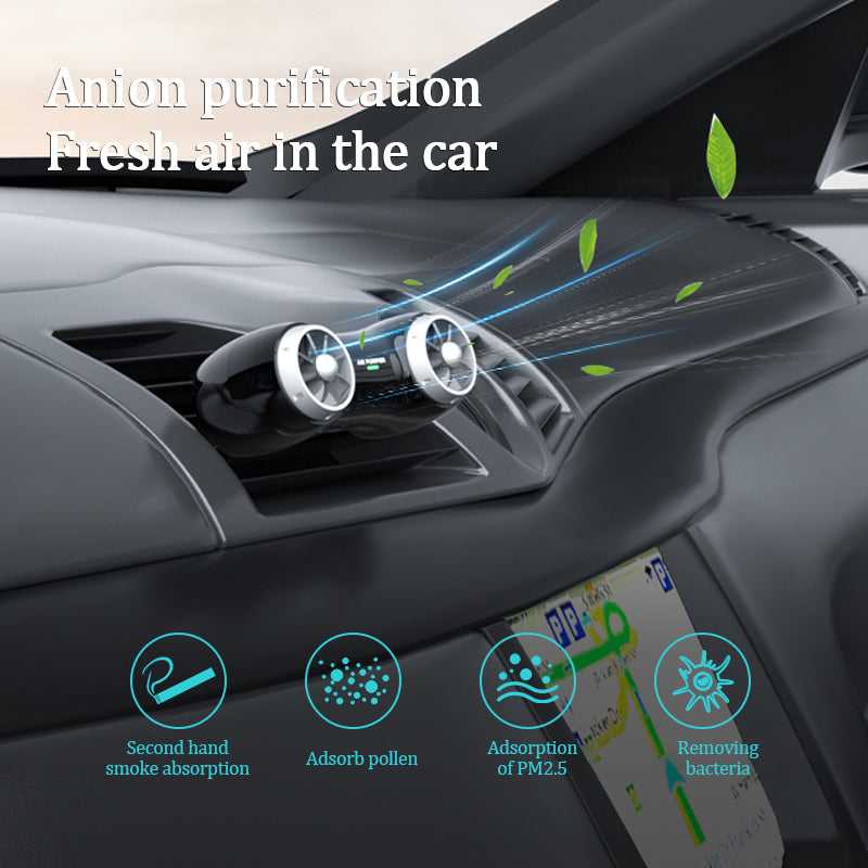 Load image into Gallery viewer, Car Negative Ion Air Purifier Car Interior Supplies
