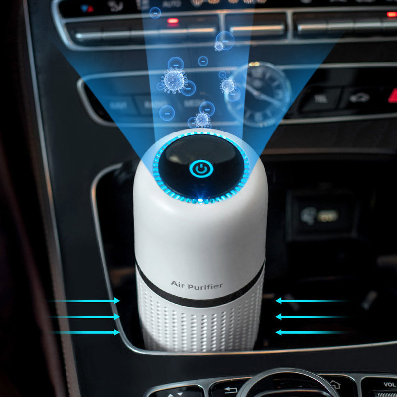 Load image into Gallery viewer, New P02 Car Air Purifier Small Mini PM2.5 Sterilization and Formaldehyde Removal Car Air Purifier
