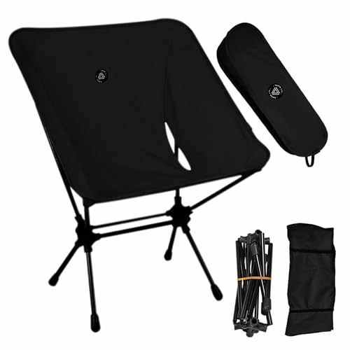 Load image into Gallery viewer, Low Back Ultralight Folding Camping Chairs With Storage Pouch - Khaki
