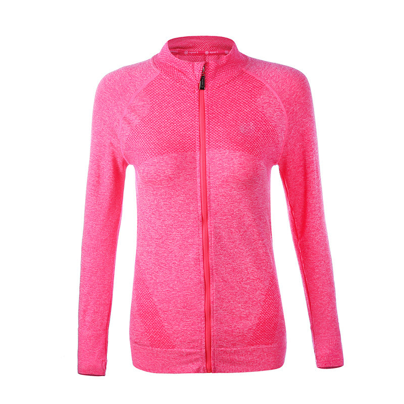 Load image into Gallery viewer, New sports yoga clothes zipper jacket women&#39;s tops Fitness clothes hot style source factory one drop shipping
