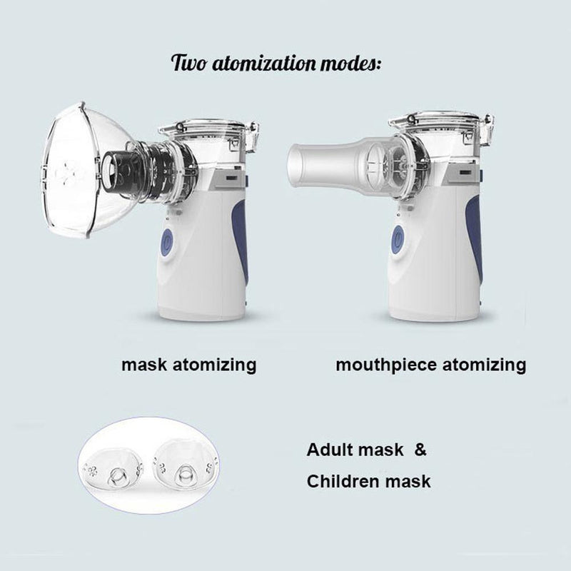 Load image into Gallery viewer, Portable Handheld Nebulizer Mist Inhaler and Atomizer
