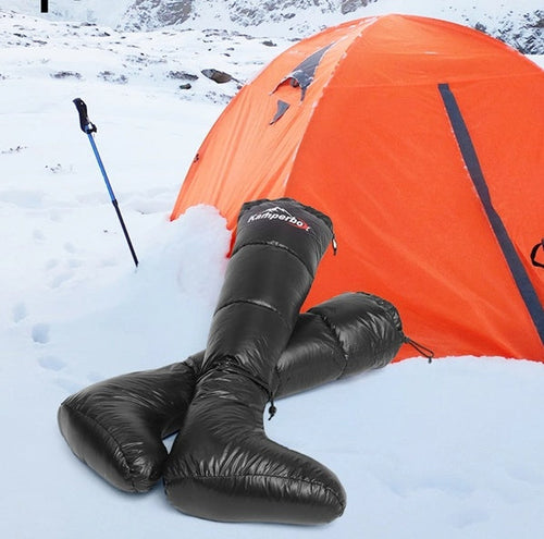 Camping Down Socks Down Boots Sleeping Bag Socks Down Boots Camping