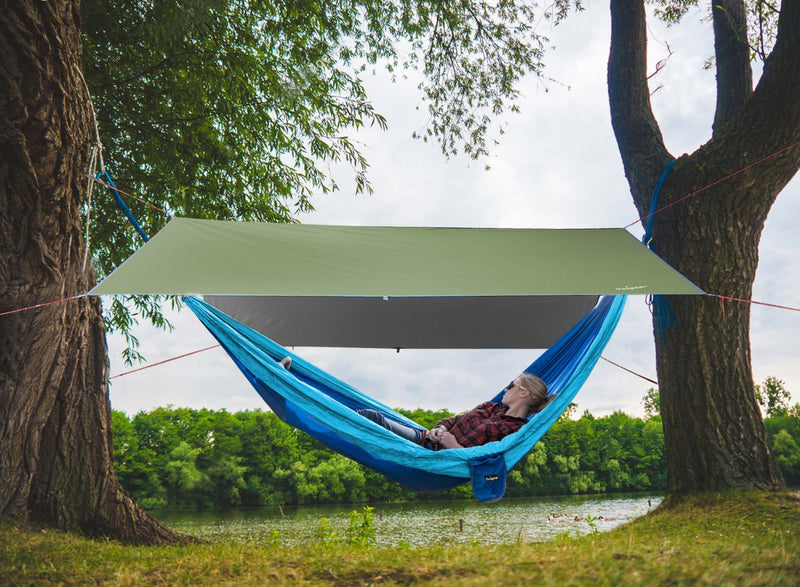 Load image into Gallery viewer, Rainproof Camping Tarp Shelter
