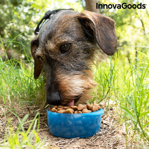 Load image into Gallery viewer, 2-in-1 bottle with water and food containers for pets Pettap
