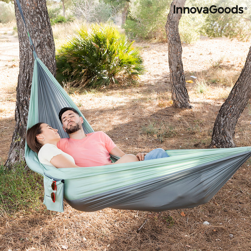 Load image into Gallery viewer, Double Hammock for Camping Rewong InnovaGoods
