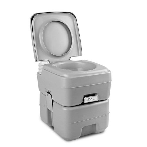 Load image into Gallery viewer, Weisshorn 20L Portable Camping Toilet Outdoor Flush Potty Boating
