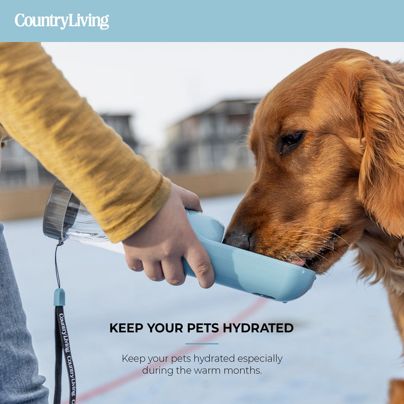 Load image into Gallery viewer, 💧 Portable Dog Water Bottle – Leak-Proof, Foldable &amp; Charcoal Filter
