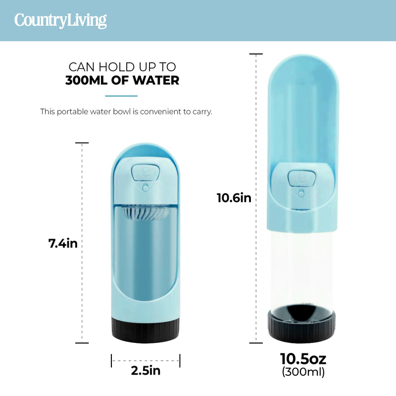 Load image into Gallery viewer, 💧 Portable Dog Water Bottle – Leak-Proof, Foldable &amp; Charcoal Filter
