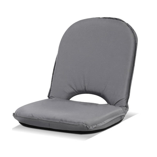 Load image into Gallery viewer, Artiss Floor Lounge Sofa Camping Chair Grey
