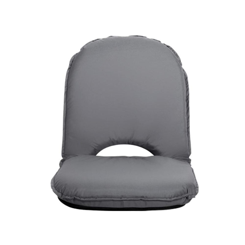 Load image into Gallery viewer, Artiss Floor Lounge Sofa Camping Chair Grey

