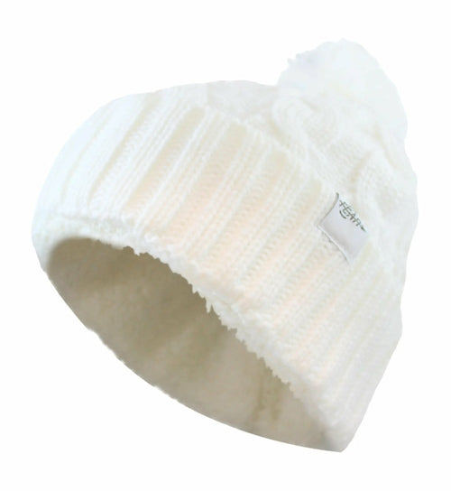 Load image into Gallery viewer, Warmest Plush Insulated Cuff Knit Pom Women Winter Beanie Hat Warm
