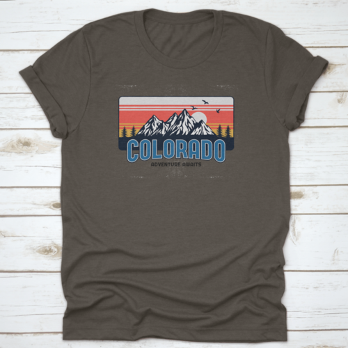 Mountain Illustration, Outdoor Adventure. Vector Graphic For T Shirt