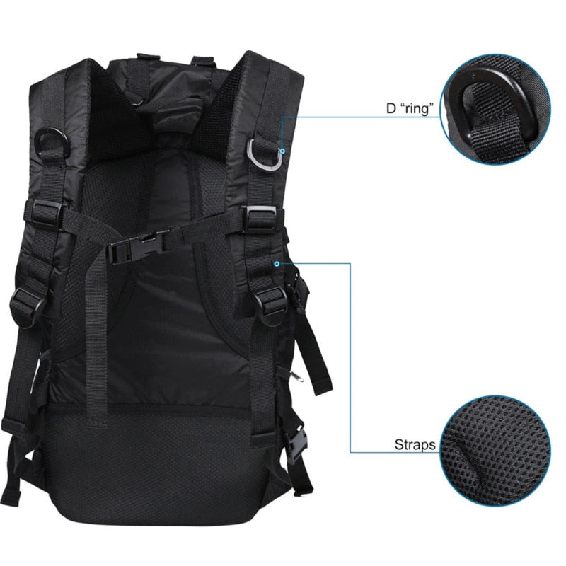 Load image into Gallery viewer, Waterproof lightweight hiking backpack
