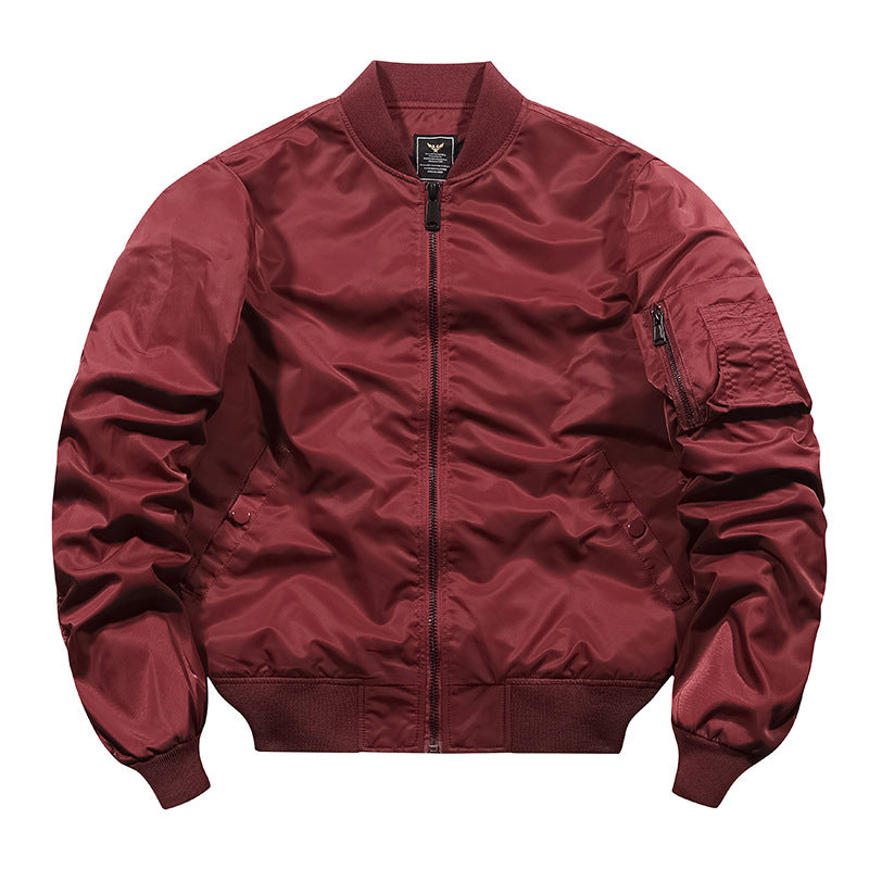 Load image into Gallery viewer, Autumn and winter tough guy jacket live source [cotton/thin] air force ma1 pilot jacket male flight jacket
