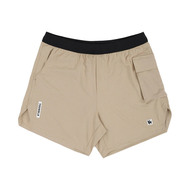 Load image into Gallery viewer, Fitness shorts release exposure loose moisture-absorbing sweat-wicking quick-drying elastic schoolbag bag shorts
