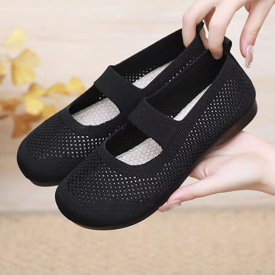 Shoes for women 2023 spring new women's shoes casual mom shoes socks mesh shoes soft sole sports foreign trade women's shoes