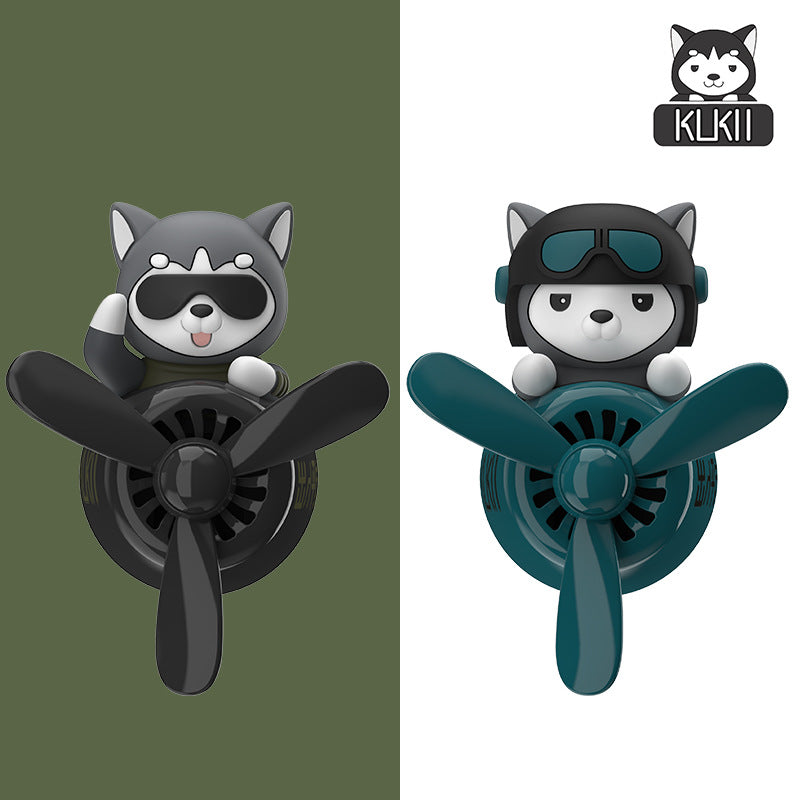 Load image into Gallery viewer, Husky car aromatherapy air outlet clip car interior accessories decoration ornaments car supplies car perfume Harco Bear
