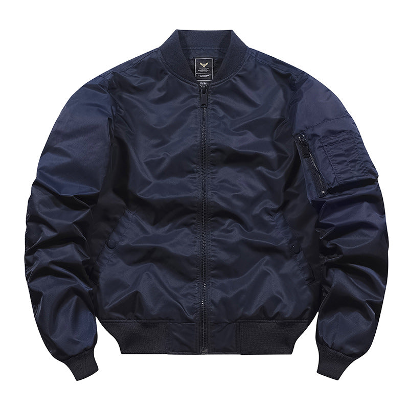 Load image into Gallery viewer, Autumn and winter tough guy jacket live source [cotton/thin] air force ma1 pilot jacket male flight jacket
