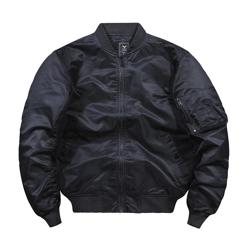 Load image into Gallery viewer, Autumn and winter tough guy jacket live source [cotton/thin] air force ma1 pilot jacket male flight jacket
