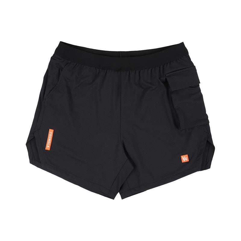 Load image into Gallery viewer, Fitness shorts release exposure loose moisture-absorbing sweat-wicking quick-drying elastic schoolbag bag shorts
