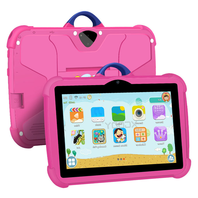 Cross-border new 7-inch tablet computer wholesale eight-core full network children's student computer WIFI learning machine foreign trade