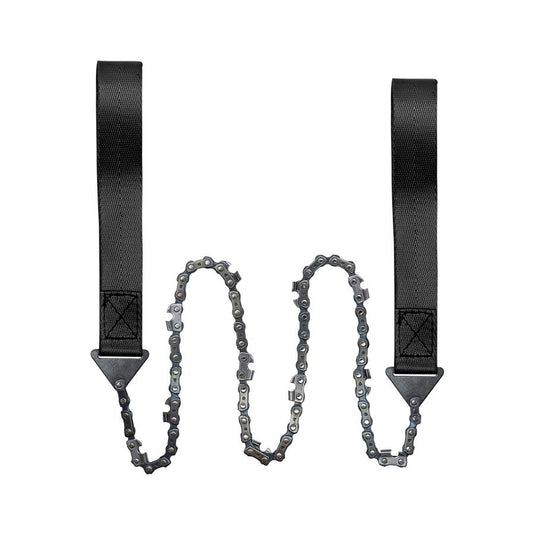 Portable Hand Chain Saw Outdoor Chain Scroll Saw 11 Teeth Manganese Steel Pocket Scroll Saw 24 Inch Garden Pruning Tool
