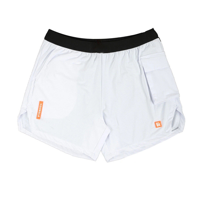 Load image into Gallery viewer, Fitness shorts release exposure loose moisture-absorbing sweat-wicking quick-drying elastic schoolbag bag shorts
