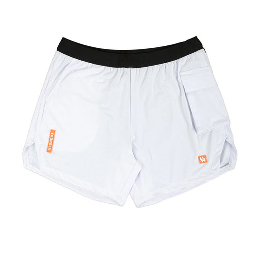 Fitness shorts release exposure loose moisture-absorbing sweat-wicking quick-drying elastic schoolbag bag shorts