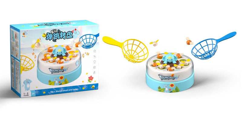 Load image into Gallery viewer, B.duck children&#39;s bouncing yellow duck toy children&#39;s bouncing turntable children&#39;s concentration training educational toys
