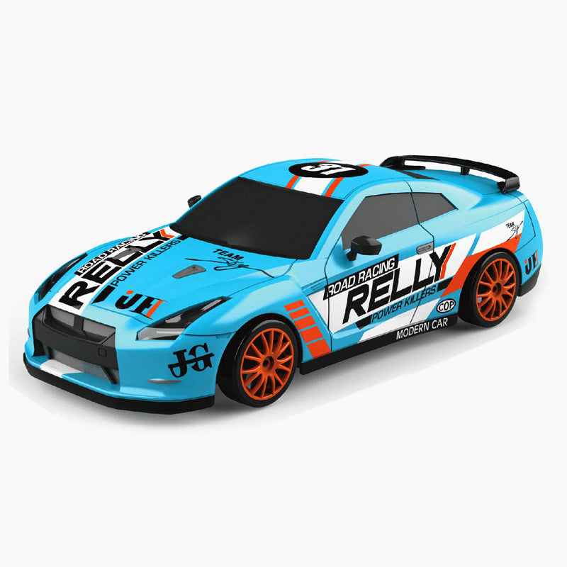 Load image into Gallery viewer, Foreign trade new product 1:24 four-wheel drive remote control drift car electric flat running racing car charging remote control car children&#39;s toy car
