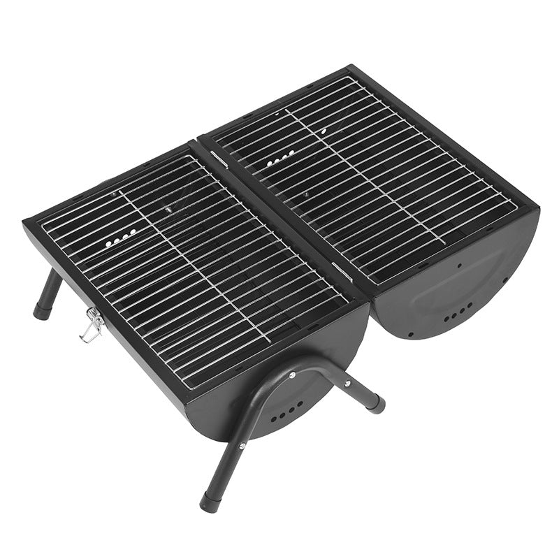 Load image into Gallery viewer, Camping camping barbecue stove home portable barbecue grill outdoor field barbecue kebab small charcoal stove indoor
