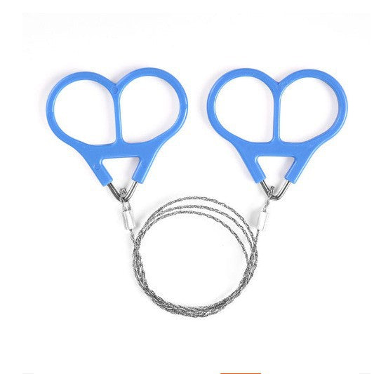 Manufacturers direct sales outdoor survival hand pull 4 strands leather wire saw pull wire wire saw leather wire saw wire wire saw rescue