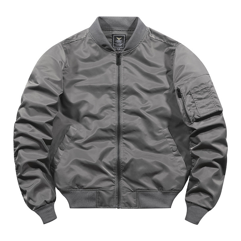 Load image into Gallery viewer, Autumn and winter tough guy jacket live source [cotton/thin] air force ma1 pilot jacket male flight jacket
