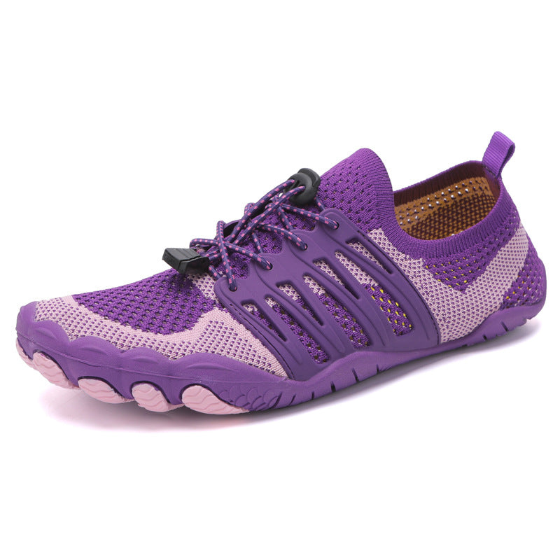 Load image into Gallery viewer, Cross-border new outdoor river-tracing shoes, men&#39;s and women&#39;s beach shoes, non-slip, amphibious, speed-interference water shoes, breathable swimming shoes
