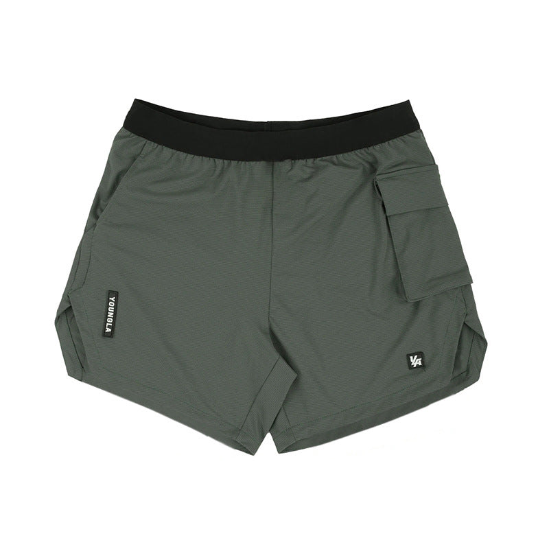 Load image into Gallery viewer, Fitness shorts release exposure loose moisture-absorbing sweat-wicking quick-drying elastic schoolbag bag shorts
