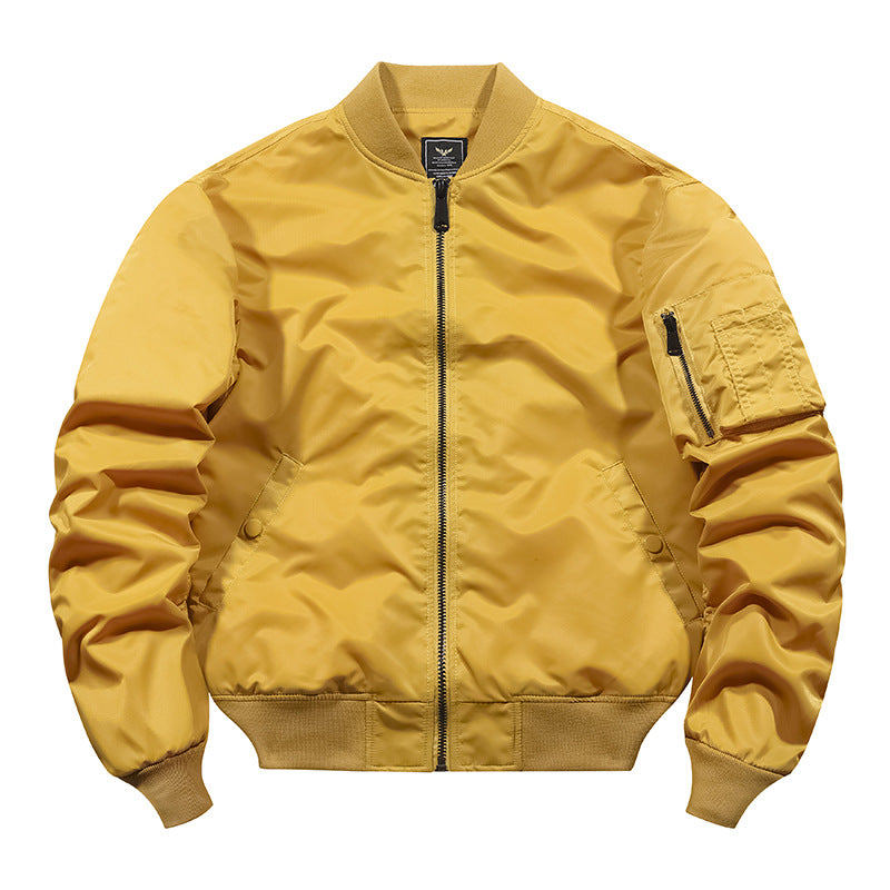 Load image into Gallery viewer, Autumn and winter tough guy jacket live source [cotton/thin] air force ma1 pilot jacket male flight jacket
