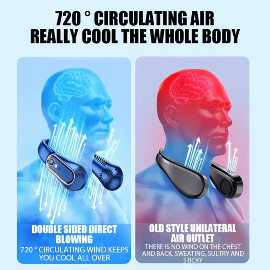 Wearable Bladeless Cooling Fan