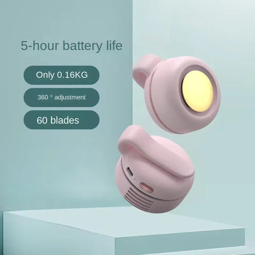 Small Whirlwind Fan Portable Mini Clip Fan Handheld Cute Sports
