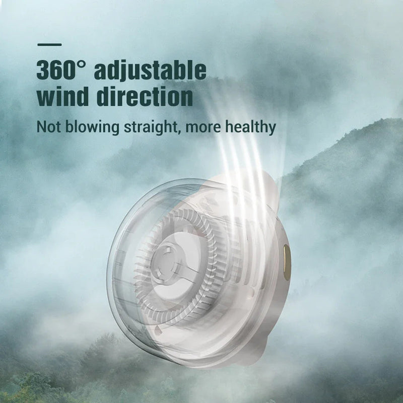 Load image into Gallery viewer, Small Whirlwind Fan Portable Mini Clip Fan Handheld Cute Sports
