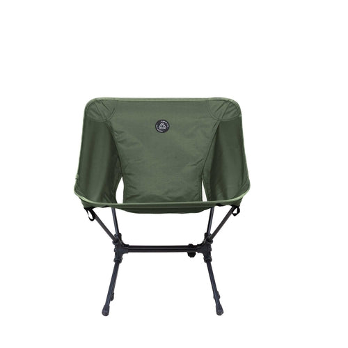 Load image into Gallery viewer, Low Back Ultralight Folding Camping Chairs With Storage Pouch - Khaki
